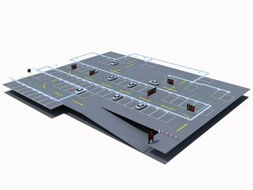 Magnetische Sensor intelligente auto Parking geleidingssysteem voor Indoor, luchthavens en Hotels