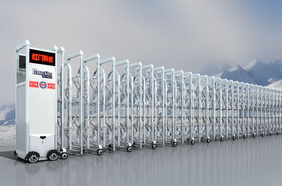 Draadloze Elektrische Intrekbare Poort, de Intelligente Automatische Vouwende Poort van SS304