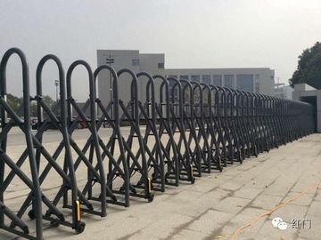 Elektrische Intrekbare de Poortveiligheid van de aluminiumlegering voor Fabrieksvoordeur