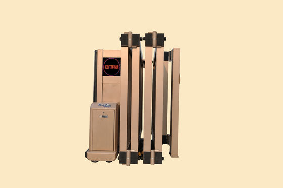 Geautomatiseerde Telescopische gemotoriseerde glijdende poort met de Anticel van de Klimfoto