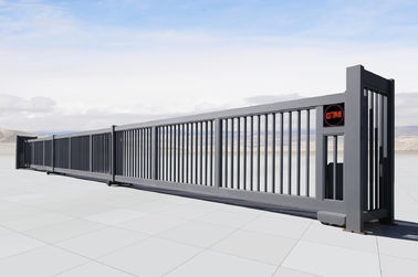 Van de het Aluminiumlegering van de villaveiligheid Telescopische Glijdende Poort, 18m/min