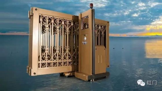 Afstandsbediening het Telescopische het Glijden de Legering van het Poort Klassieke Aluminium Vouwen
