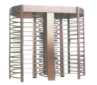 304 het roestvrije staal 2 Turnstiles van de Steeg Volledige Hoogte kiest of verdubbelt Manier Facultatieve 2300mm Hoogte uit
