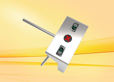 Turnstile van de roestvrij staaldriepoot, turnstile van de taillehoogte voor voettoegangsbeheer