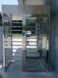 OEM Aangepast Volledig de Hoogteturnstiles van de Roestvrij staal Voet 2.3 Meter Roestbewijs