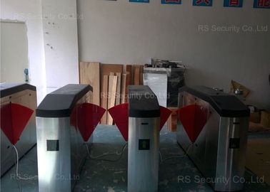 Metro Slimme Rode Vleugel Vier Turnstiles van het Kanalenverkeer met de Sensorcontrole van IRL