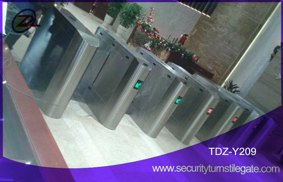 De Barrièrepoort van de Toegangsbeheerklep, Voetklepturnstile met Vingerafdrukscanner