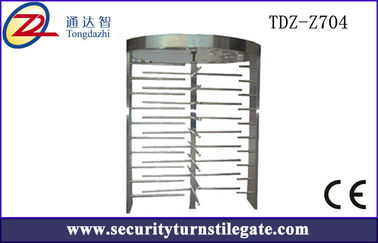Hoge Turnstile van de lezers modelrfid van de veiligheidskaart Volledige Hoogtegelijkstroom motor 24V