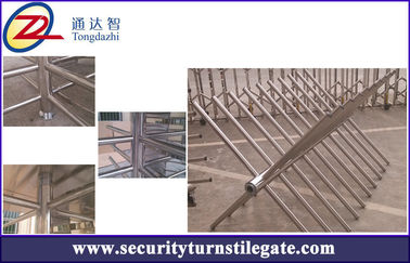 Mechanische Turnstile Toegang 304/316 Roestvrij staalturnstile Volledige Hoogte