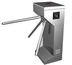 Verticale Turnstile van de Roestvrij staaldriepoot Poort voor Park of Luchthaven