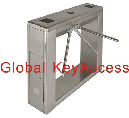 Aangepaste Turnstile van de Roestvrij staal Verticale Driepoot Poort voor Post, Bureau, de Systemen van de Fabrieksingang