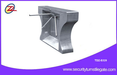 TCP/IP/RFID-turnstile van de roestvrij staaldriepoot poort met etiketteringssysteem voor toneel