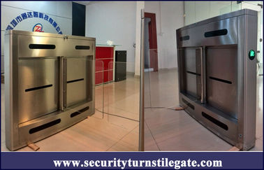 De automatische Metroturnstile poort van de schommelingsbarrière voor rolstoelen, roestvrij staal 316