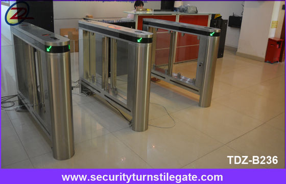 Turnstile van Speedgate van de vingerafdruk Brushless gelijkstroom Motor Biometrische Toegangsbeheersystemen