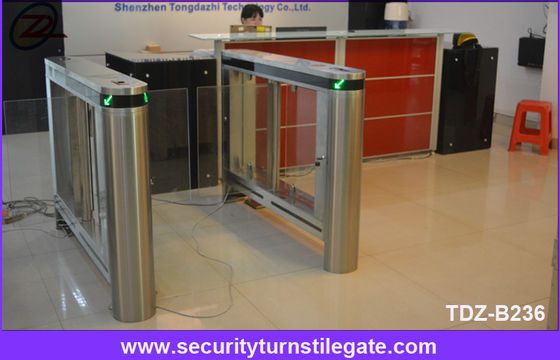 Turnstile van Speedgate van de vingerafdruk Brushless gelijkstroom Motor Biometrische Toegangsbeheersystemen