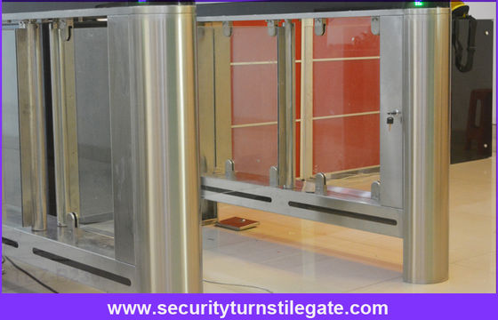 Turnstile van Speedgate van de vingerafdruk Brushless gelijkstroom Motor Biometrische Toegangsbeheersystemen