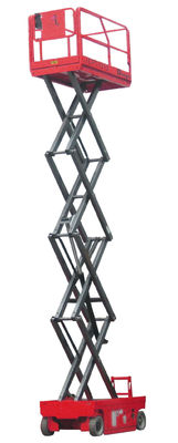 Elektrische Lucht van de de Liftcapaciteit 320kg van het het Werkplatform Gemotoriseerde de Schaarlift van Maximum 13.8m het Werk Hoogte