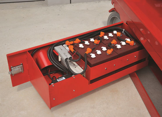 Elektrische Lucht van de de Liftcapaciteit 320kg van het het Werkplatform Gemotoriseerde de Schaarlift van Maximum 13.8m het Werk Hoogte