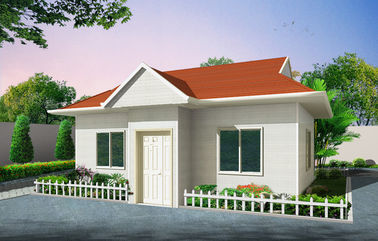 De snelle Prefab Modulaire Huizen Met twee slaapkamers van het Bouwstrand, Lichte Staalvilla